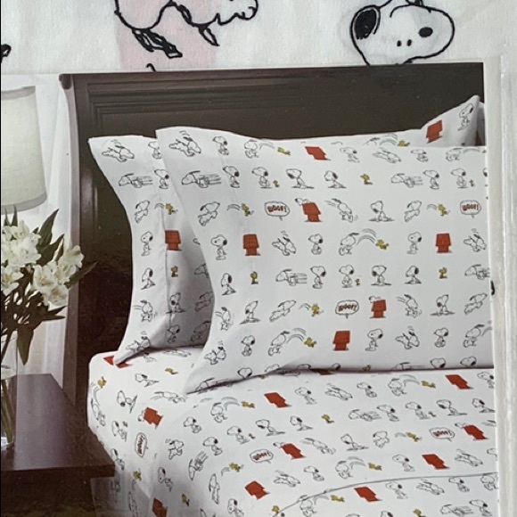 Berkshire Bedding Snoopy Peanuts Queen Sheets Set Poshmark